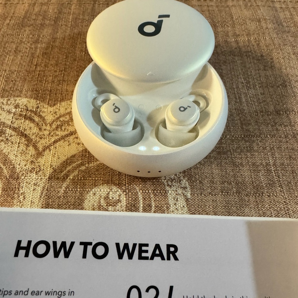 Anker Soundcore Sleep A10 Bluetooth Earbuds - White - Picture 4 of 6